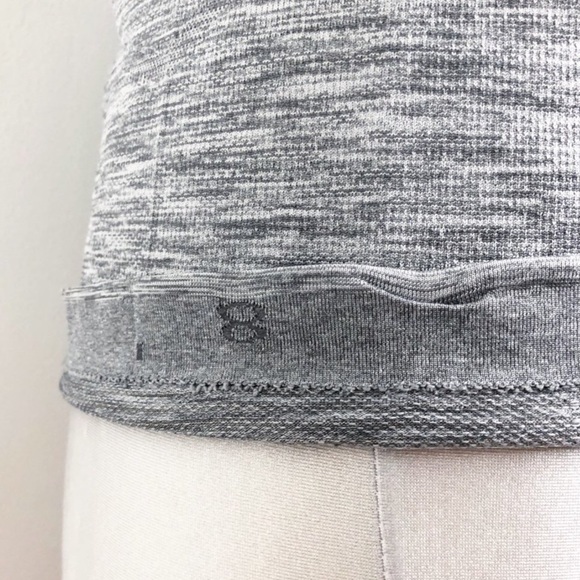 Lululemon Swiftly Tech Racerback in Slate /White 8 - Picture 11 of 14